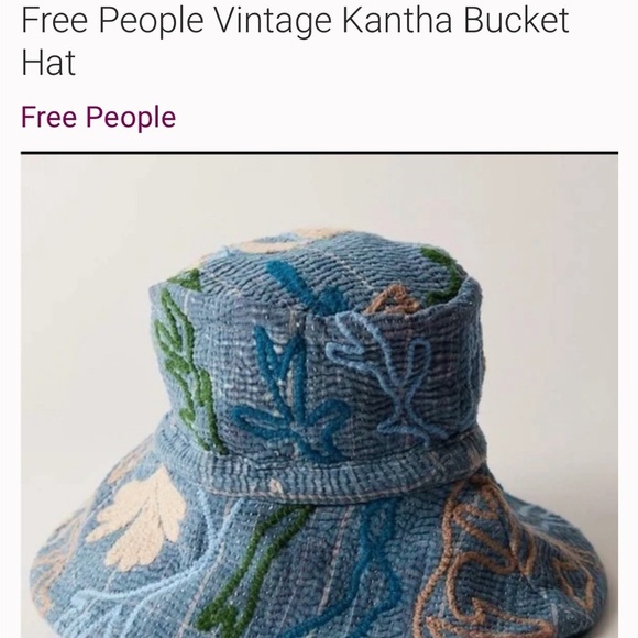 Free People Vintage Kantha Bucket Hat main image 7